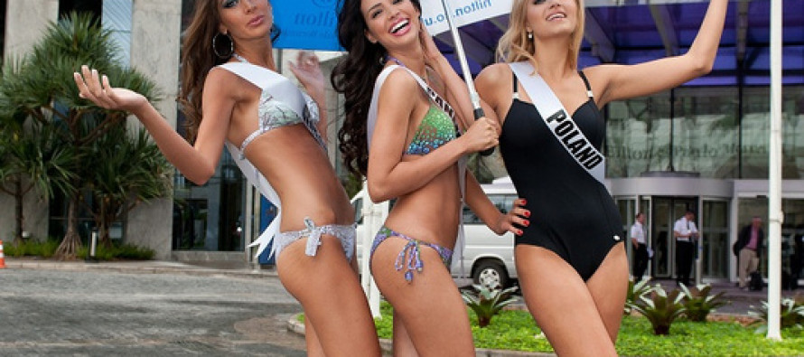 Miss Universe 2011: Photoshoot at Hilton São Paulo Morumbi vol3