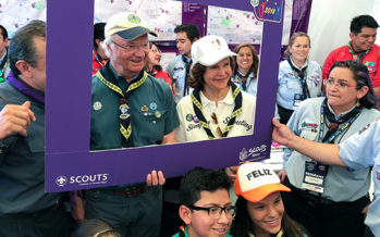 The King and Queen attend the 71st Baden-Powell Fellowship Event in Mexico