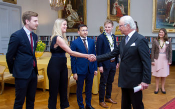 Sweden: The King presents the Young Leadership Foundation’s Compass Rose Scholarships to young leaders
