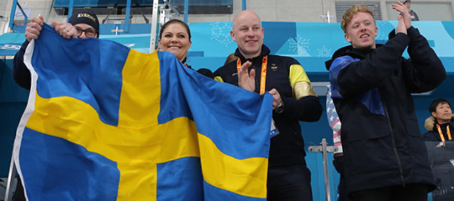 Sweaden´s Crown Princess attends the Winter Paralympic Games