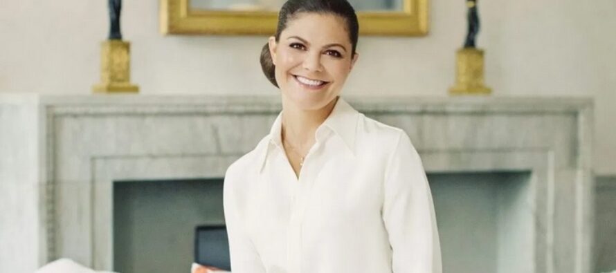 Sweden: Crown Princess Victoria attends People and Culture convention in Eskilstuna