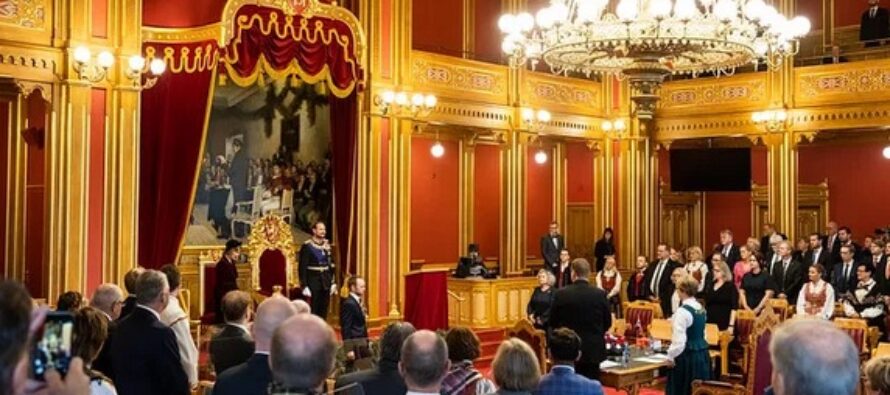 Norway: Crown Prince Haakon opens Norwegian parliament