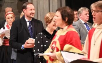 Norway: Crown Prince Haakon attends special service in Nidaros Cathedral