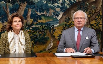 Sweden: The King and Queen and The Crown Princess Couple are given an update about the USA