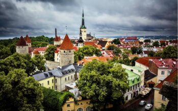 FOREIGN tourists spent €1.1 billion in Estonia last year